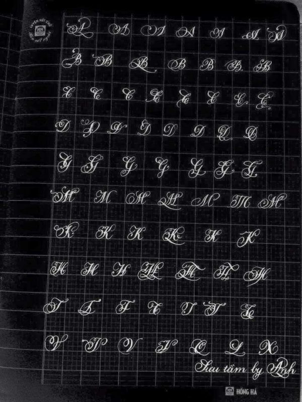 chu kieu dep 3 600x800 - Bảng chữ cái tiếng việt nghệ thuật sử dụng viết chữ kiểu đẹp