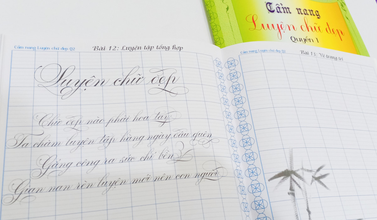 cam nang luyen chu dep - Cách luyện viết chữ đẹp dành cho người lớn